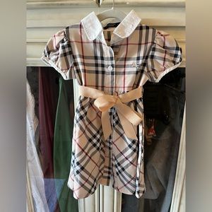 Authentic Burberry Toddler Dress